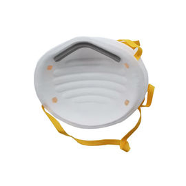 Eco Friendly Disposable Pollution Mask , Breathable Industrial Dust Mask
