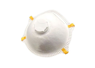 中国 FFP1Vの使い捨て可能な発散弁のマスクの抵抗力がある調節可能なNoseclipの塵 工場