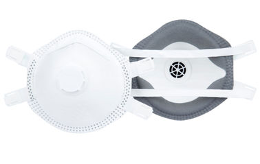 白く使い捨て可能なマスクのマスク、産業分野のためのFFP2Vの防塵マスク