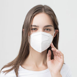 中国 公共の機会のための通気性のKN95医学のマスクの使い捨て可能な折るFFP2マスク 工場