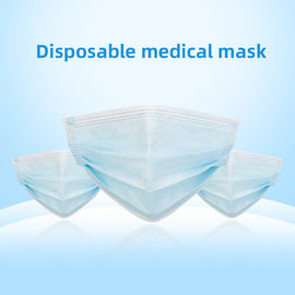 中国 注文の使い捨て可能な医学のマスクPPの外の層の非編まれた医学のマスク 工場