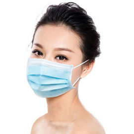 中国 反ウイルスの3つは非編まれたマスクのパーソナル ケアのEarloopのプロシージャのマスクに執ように勧めます 工場