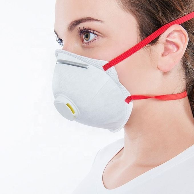 コップの定形使い捨て可能な呼吸マスク、水溶性の防塵マスクのマスク