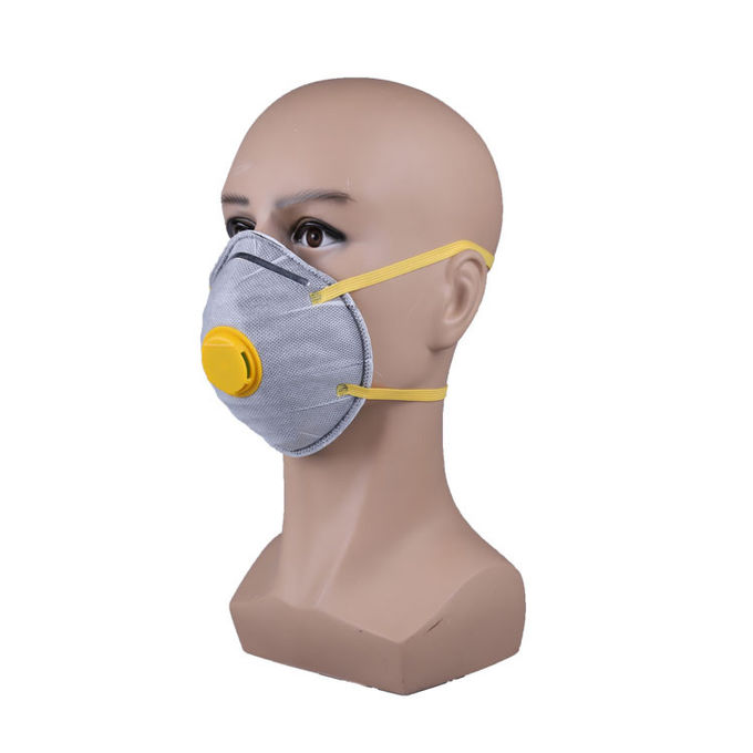 カスタマイズされたコップFFP2のマスク/4ply粉体の防塵マスクの灰色色